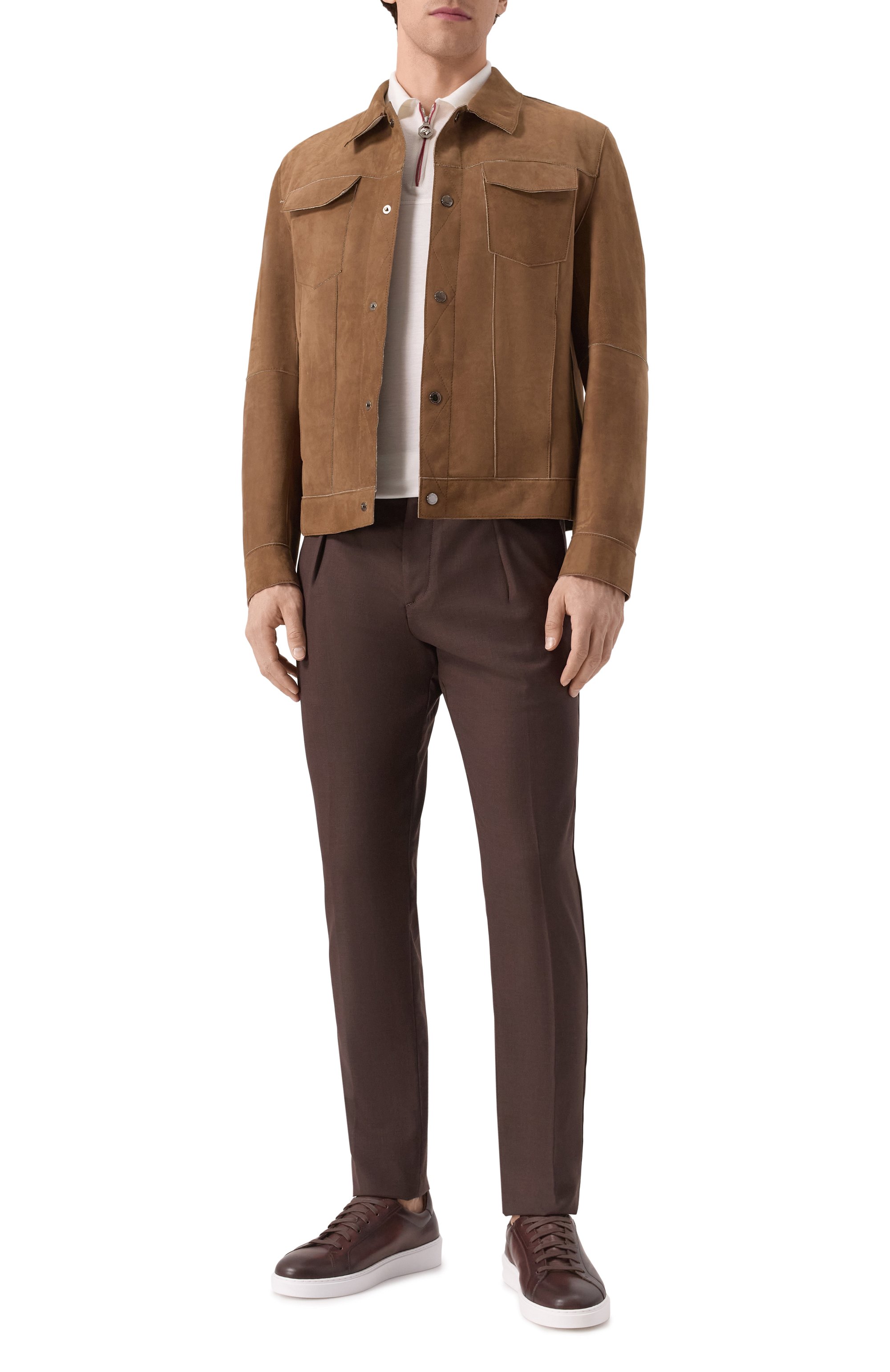 Поло из шелка и льна STEFANO RICCI, арт. K919053P31/T25102, фото 2