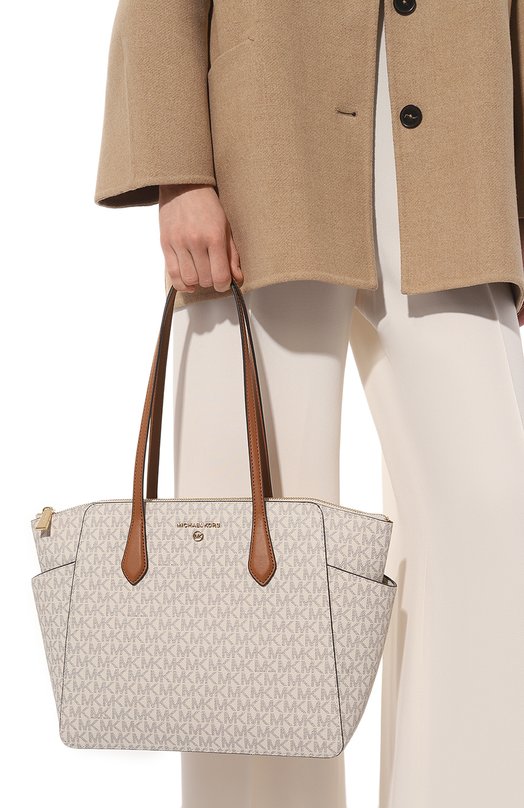 Сумка-тоут Marilyn medium MICHAEL Michael Kors 30S2G6AT2B Кремовый  30S2G6AT2B Фото 2