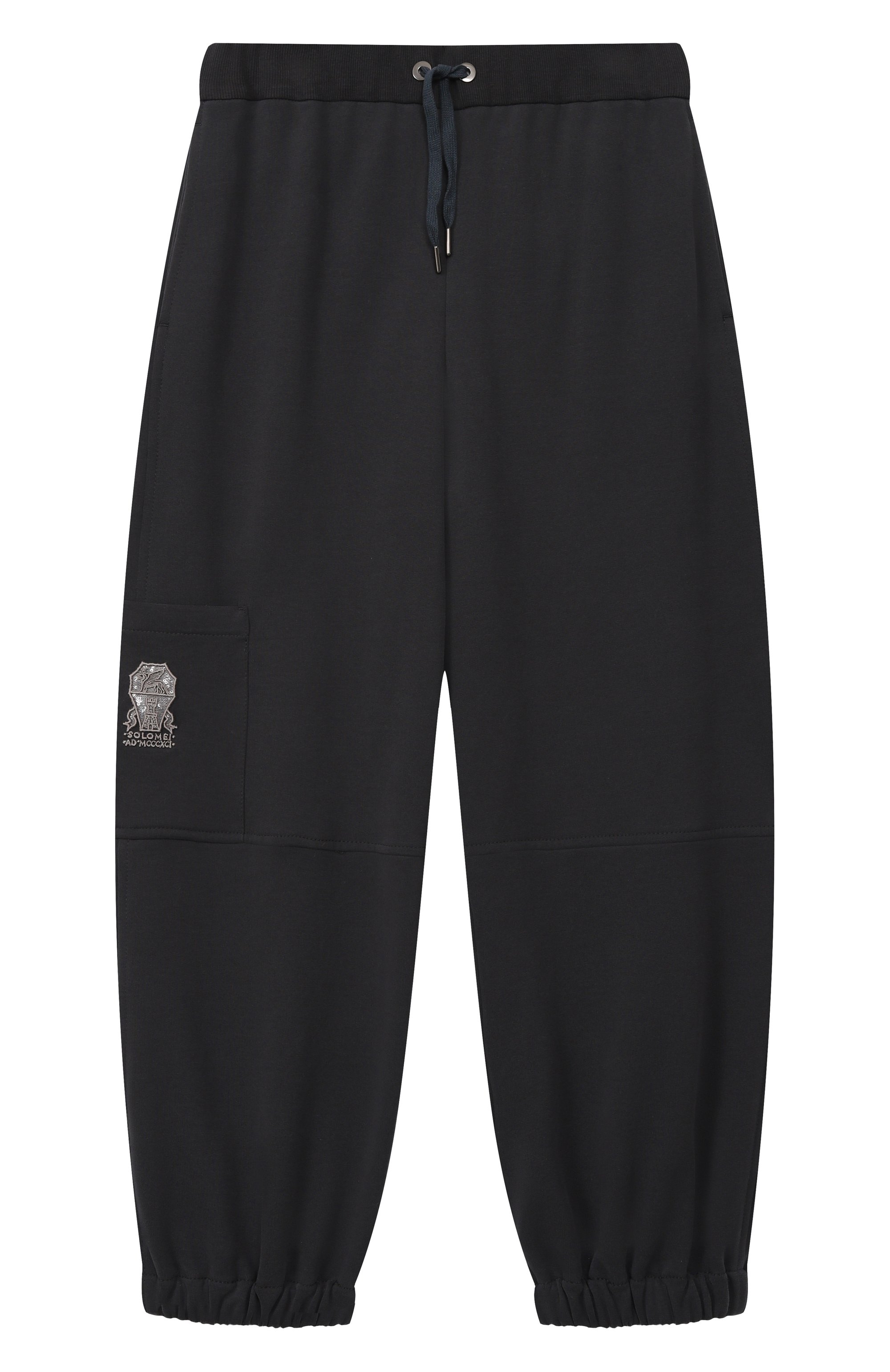 Хлопковые джоггеры BRUNELLO CUCINELLI, арт. BN05NE473C, фото 1