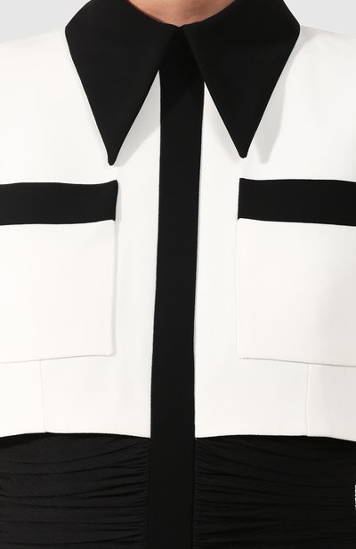 Платье из вискозы BALMAIN, арт. TF17733/V089, фото 5