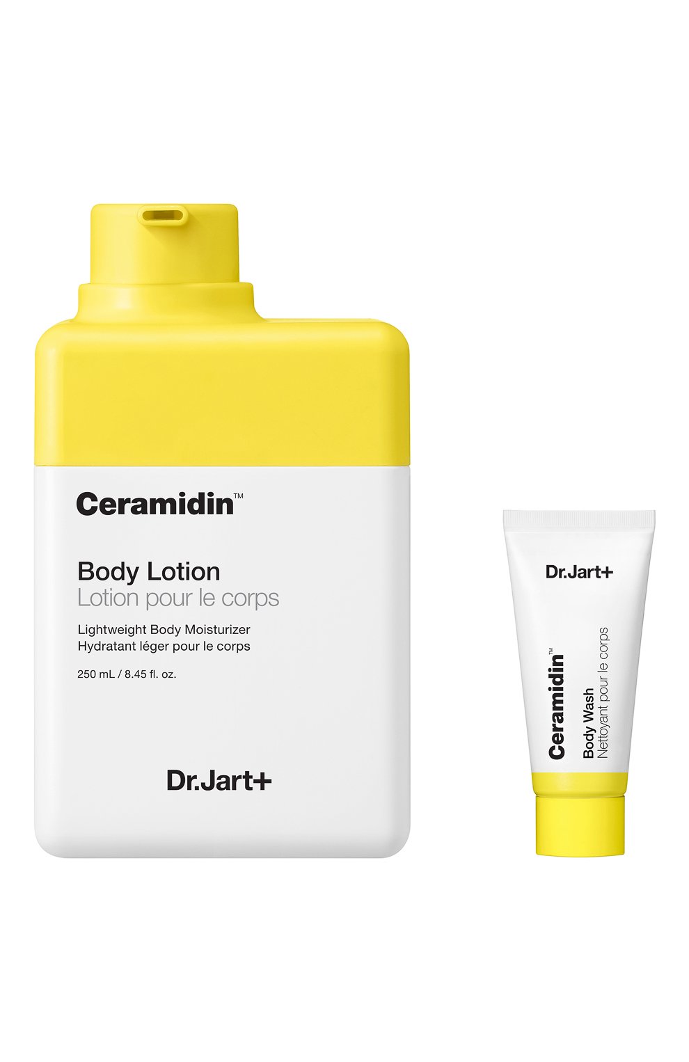 Набор ceramidin: лосьон для тела + гель для душа (250+30ml) DR.JART+ бесцветного цвета по цене 3590 руб., арт. 8809535802446, фото 1 Набор ceramidin: лосьон для тела + гель для душа (250+30ml) DR.JART+, арт. 8809535802446, фото 1