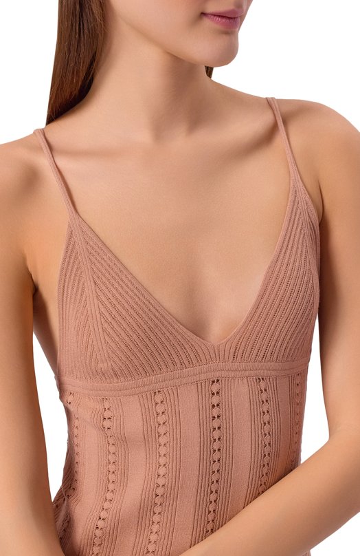 Топ из вискозы Blumarine 2M689A Розовый  2M689A Фото 5