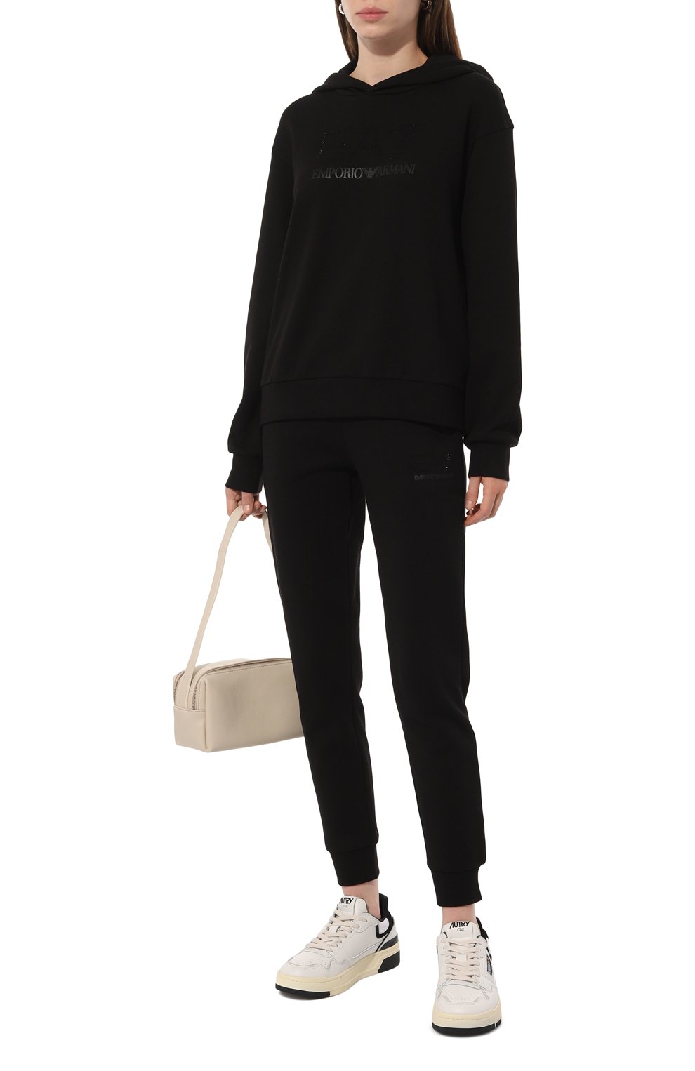 Кожаные кеды clc AUTRY белого цвета по цене 22500 руб., арт. A1UNR0LWMM04, фото 2 Кожаные кеды clc AUTRY, арт. A1UNR0LWMM04, фото 2