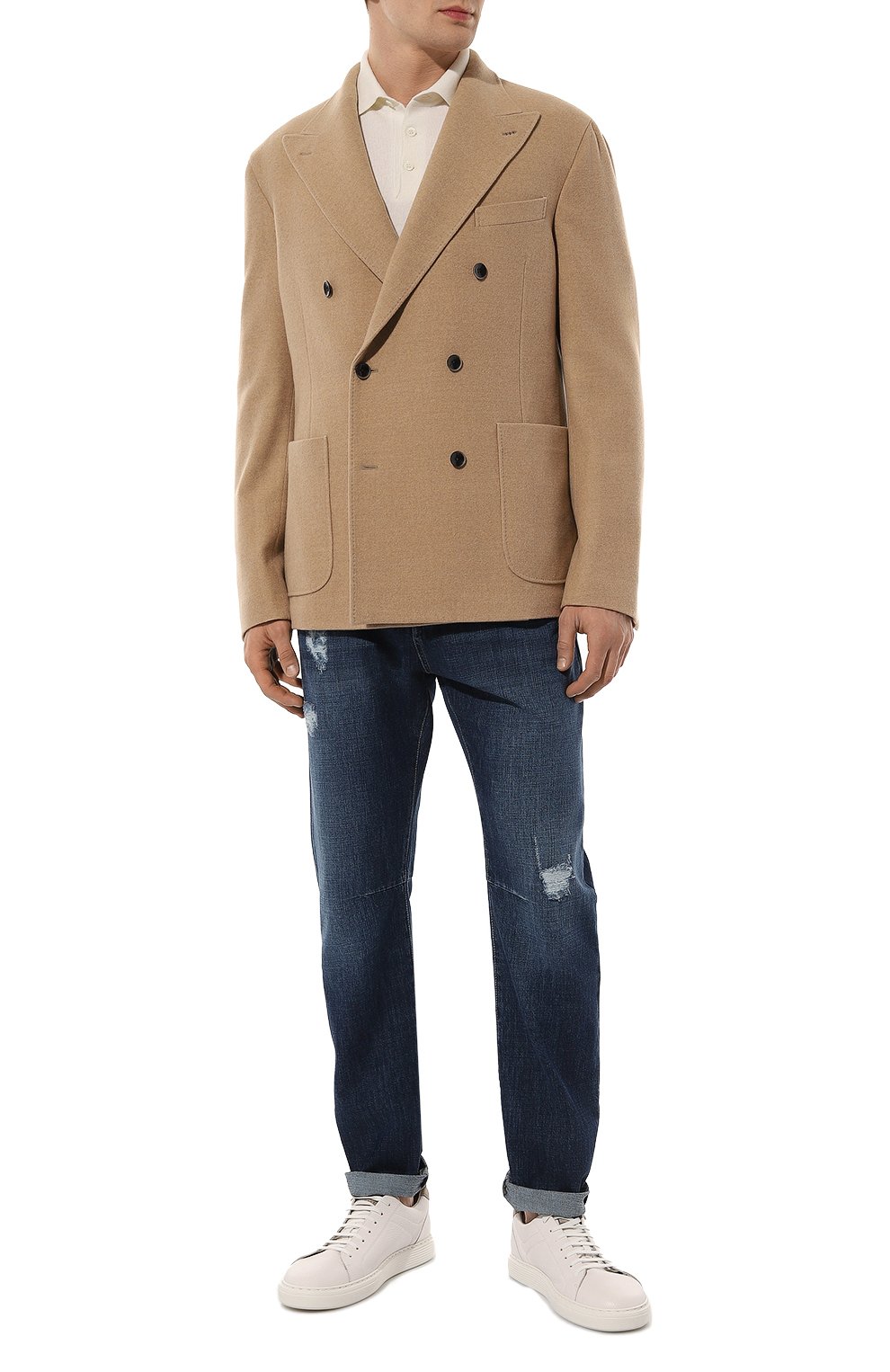 Джинсы leisure fit BRUNELLO CUCINELLI, арт. M0Z37B2279, фото 2