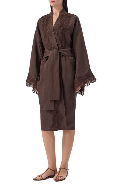 Туника изо льна и вискозы MAURIZIO, арт. W07160781, фото 3