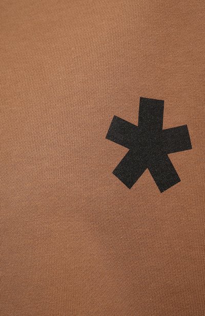 Хлопковое худи COMME DES FUCKDOWN коричневого цвета по цене 15450 руб., арт. CDFD1547, фото 5 Хлопковое худи COMME DES FUCKDOWN, арт. CDFD1547, фото 5