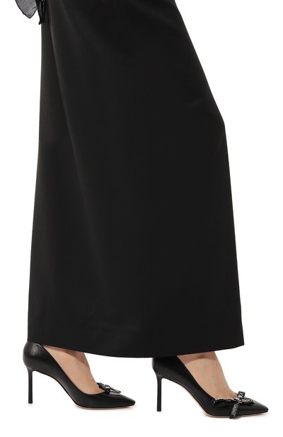 Кожаные туфли romy 85 JIMMY CHOO, арт. R0MY 85/BMF, фото 3