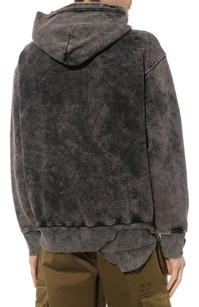 Хлопковое худи DIESEL, арт. A07593/0BVFH, фото 4