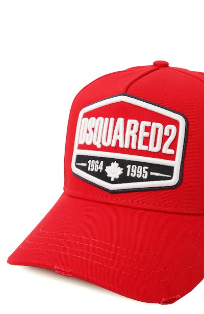 Хлопковая бейсболка DSQUARED2, арт. BCM0440 05C00001, фото 4