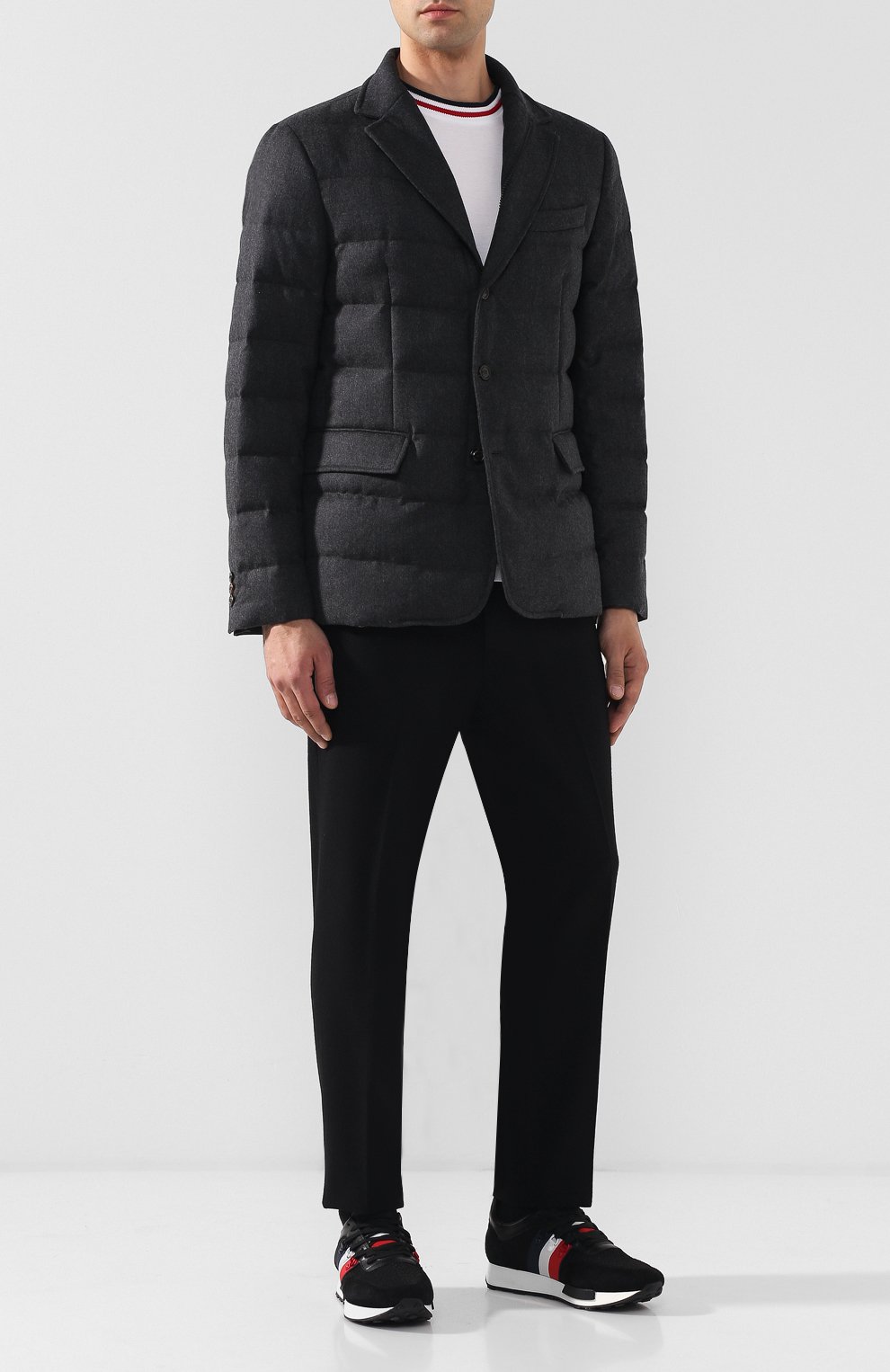 Пуховая куртка rodin на пуговицах MONCLER, арт. D2-091-30924-00-54272, фото 2