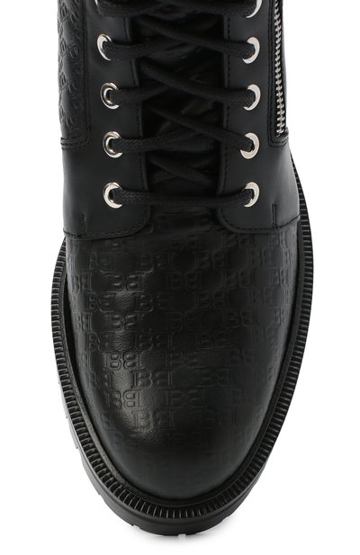 Кожаные ботинки ranger BALMAIN, арт. UN1C154/LSEB, фото 5