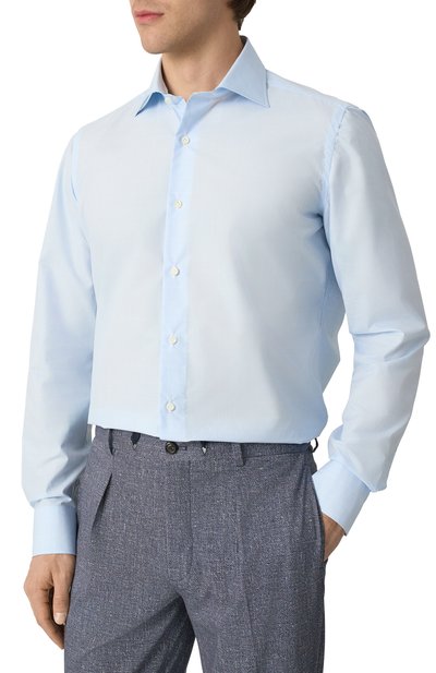 Хлопковая сорочка LUIGI BORRELLI, арт. SR3813, фото 3