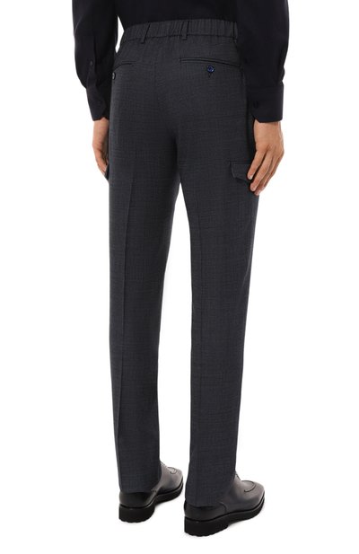 Шерстяные брюки-карго STEFANO RICCI, арт. M1T4300050/T052HA, фото 4