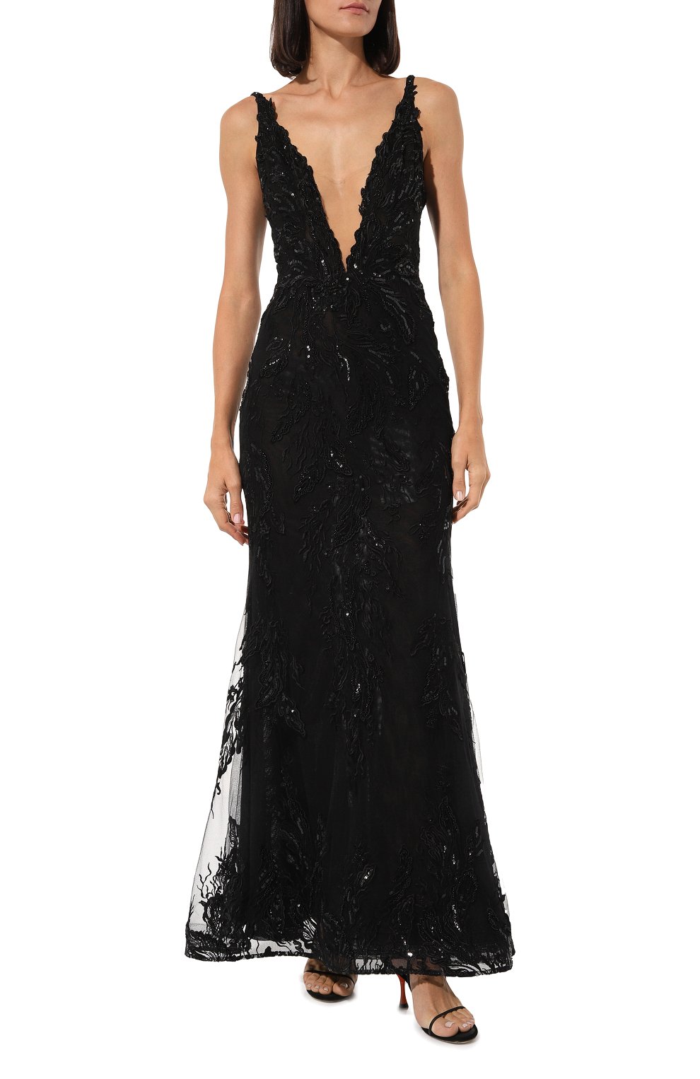 Платье SPERANZA COUTURE черного цвета по цене 388000 руб., арт. SC035, фото 3 Платье SPERANZA COUTURE, арт. SC035, фото 3