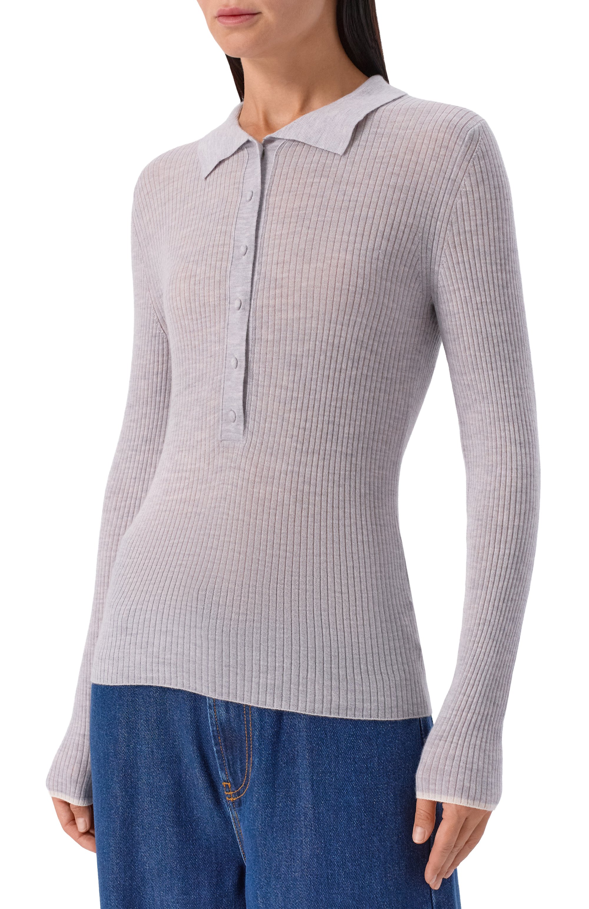 Кашемировое поло ARCH4, арт. KNJP24219, фото 3