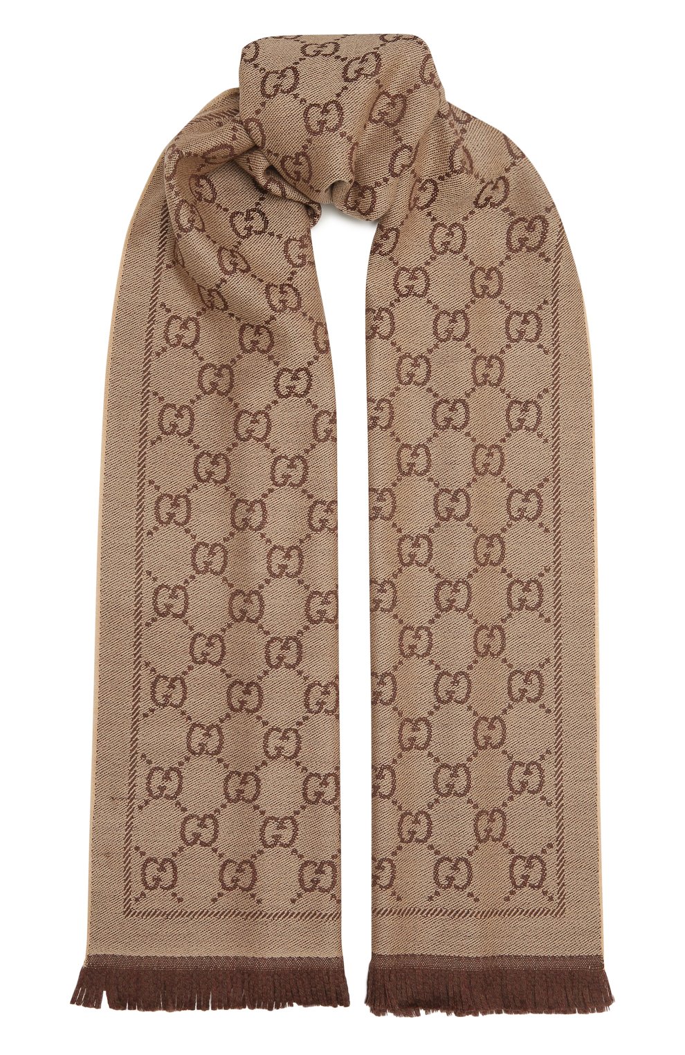 Шерстяной шарф GUCCI, арт. 133483/3G200, фото 1