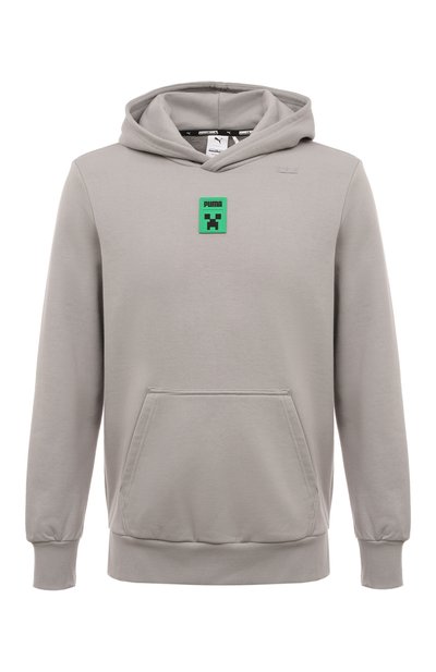 Хлопковое худи puma x minecraft PUMA, арт. 53437676, фото 1