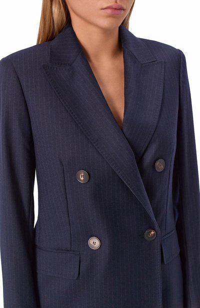 Шерстяной жакет MAX MARA STUDIO, арт. PUCCI, фото 5