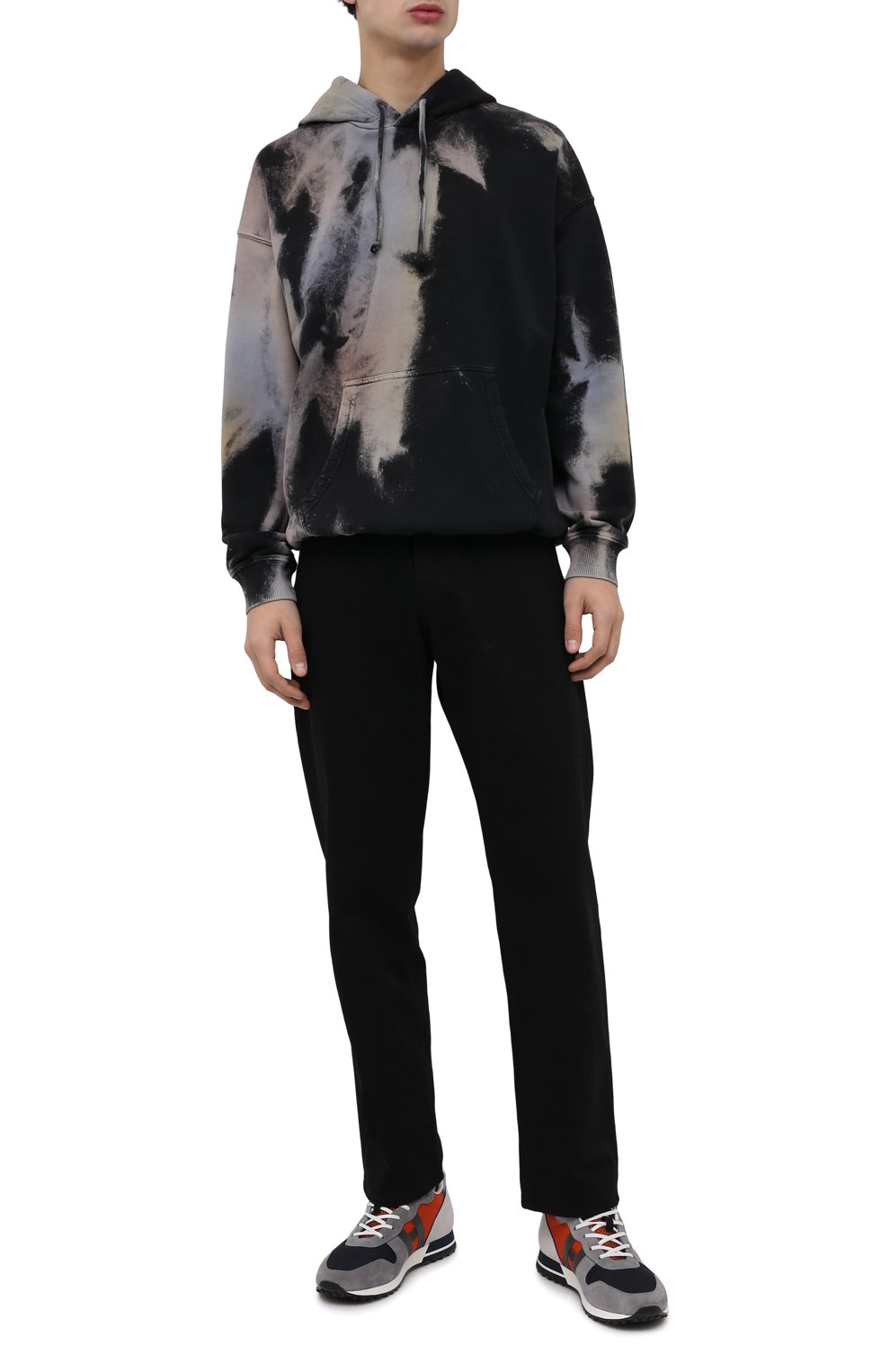 Комбинированные кроссовки HOGAN, арт. HXM3830D092R7B, фото 2