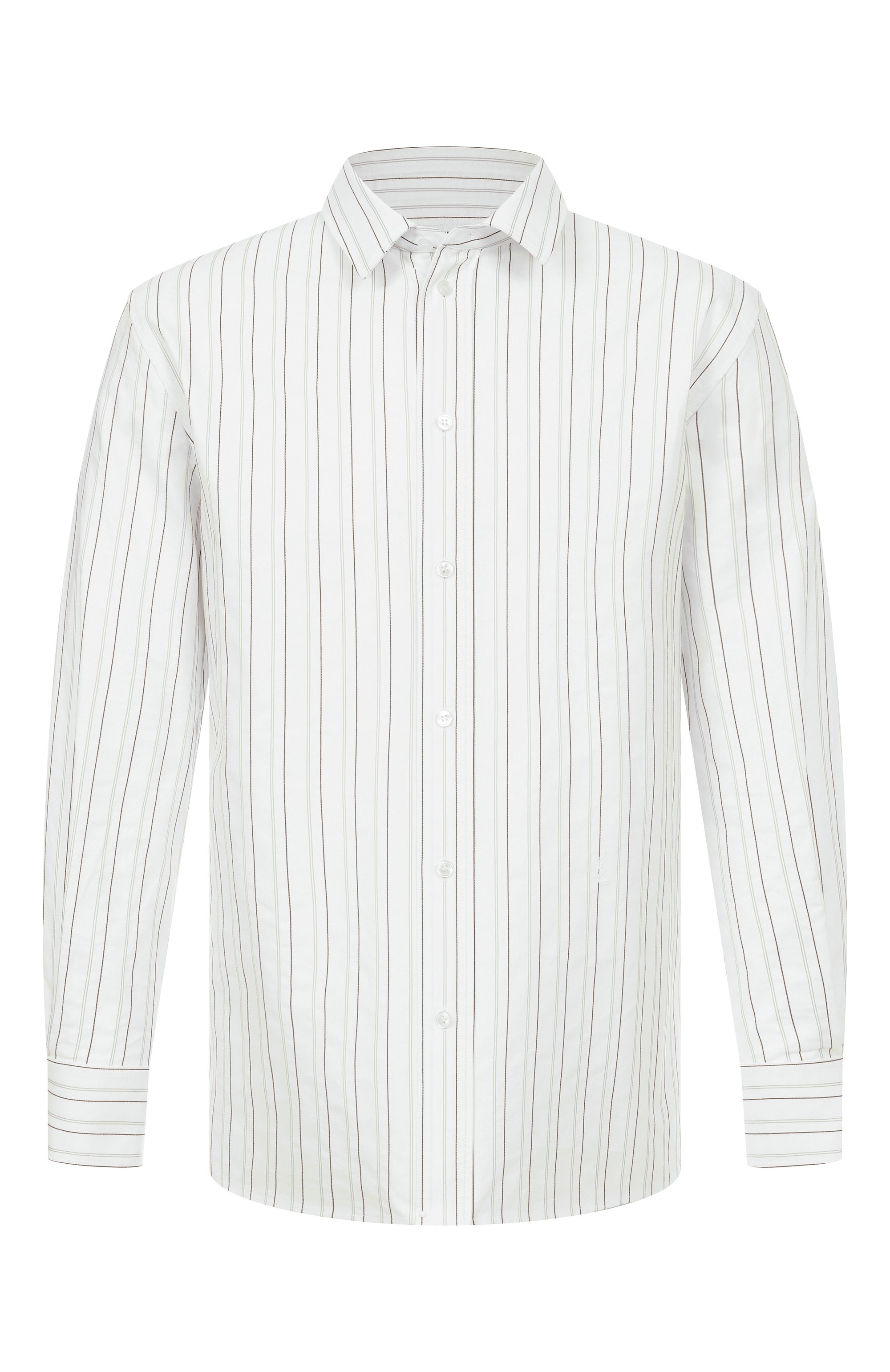 Хлопковая рубашка SAINT LAURENT, арт. 848033/Y7K19, фото 1