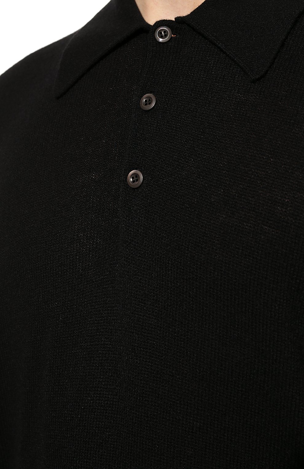 Кашемировое поло PRADA, арт. UMB302-1Z7D-F0002-221, фото 5
