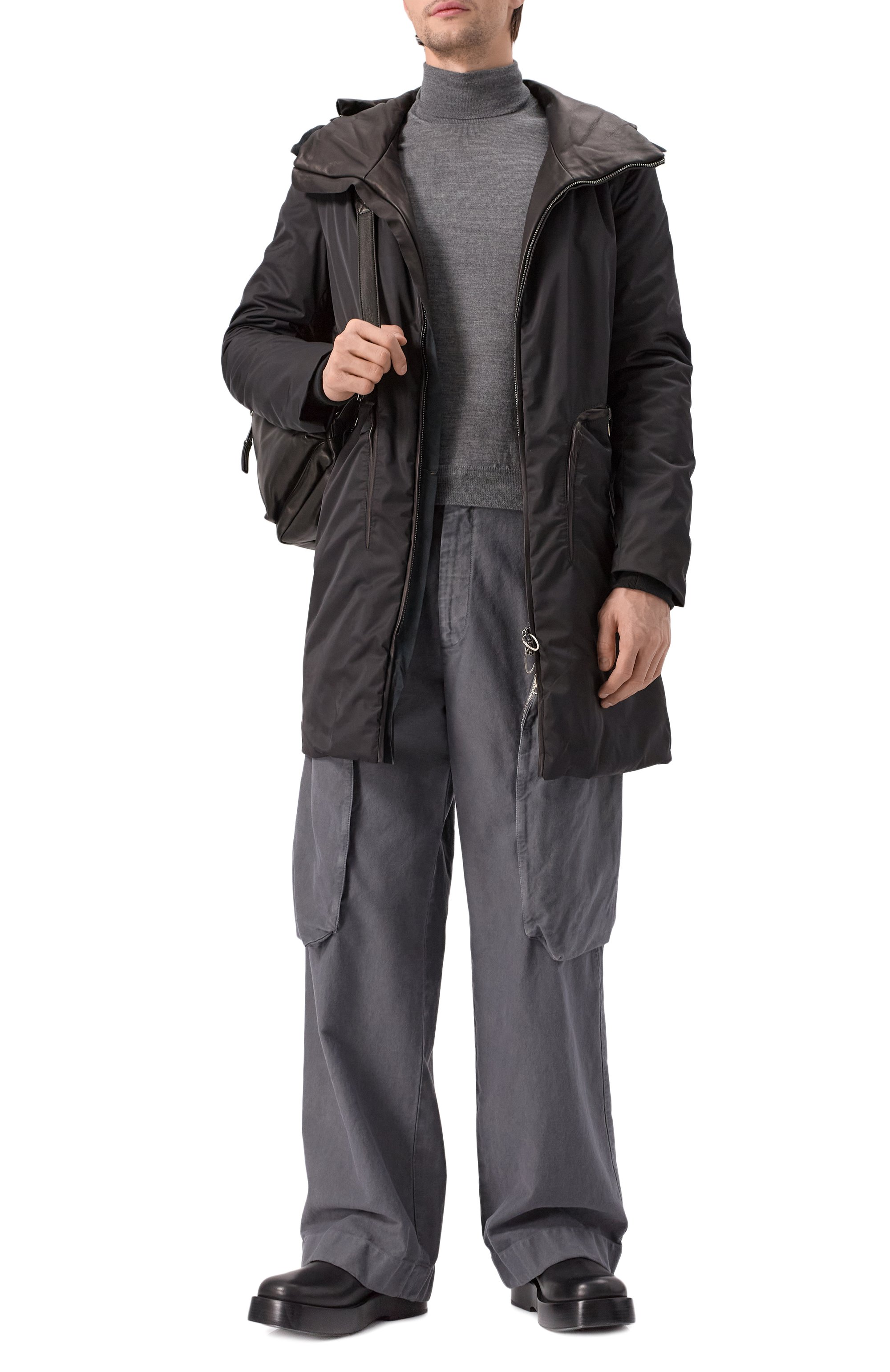 Утепленная парка DANIELE BASTA, арт. DB552T12X25/PLUT0NE TEX L0NG, фото 2