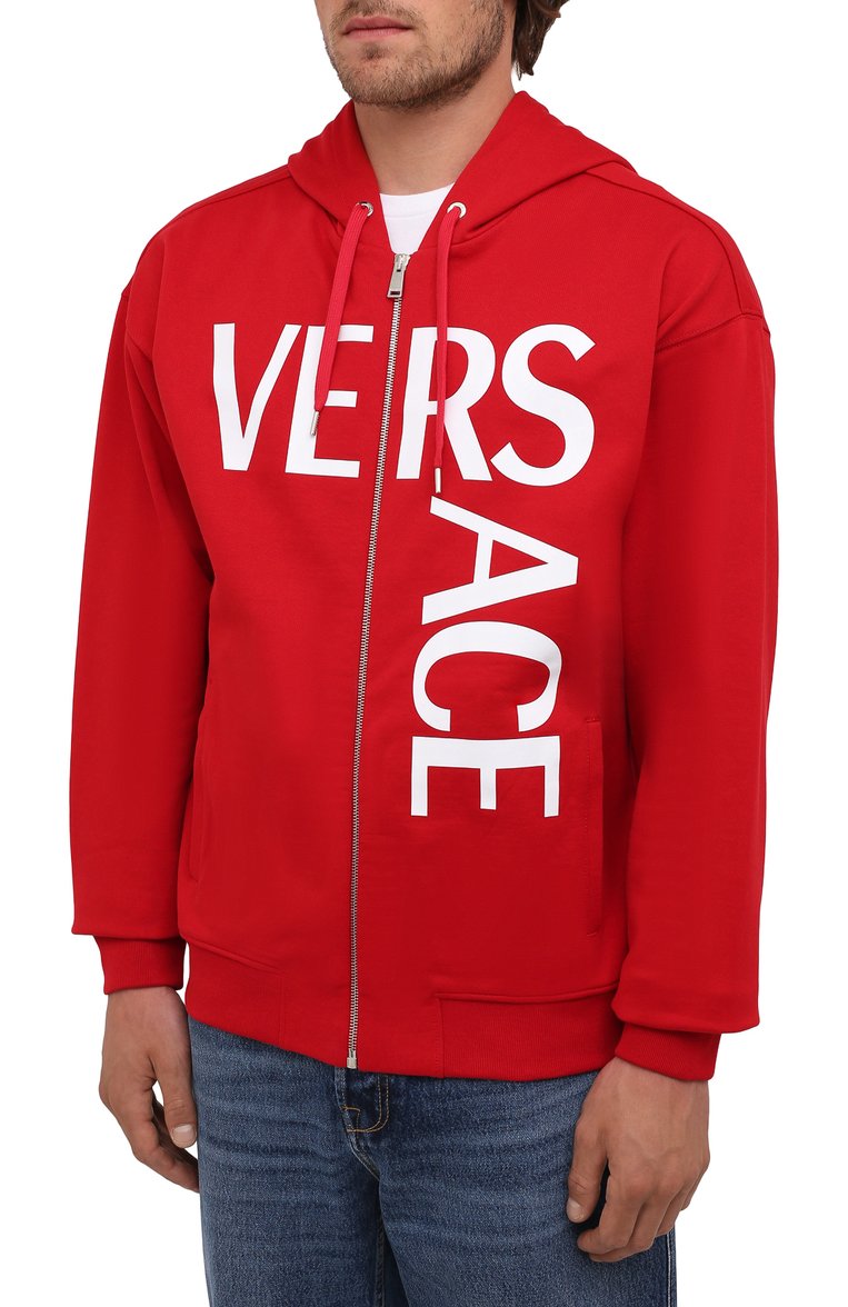 Хлопковая толстовка VERSACE, арт. 1001083/1A00719, фото 1