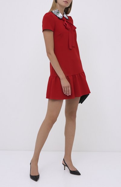 Платье REDVALENTINO красного цвета по цене 55200 руб., арт. UR3VAR40/57W, фото 2 Платье REDVALENTINO, арт. UR3VAR40/57W, фото 2