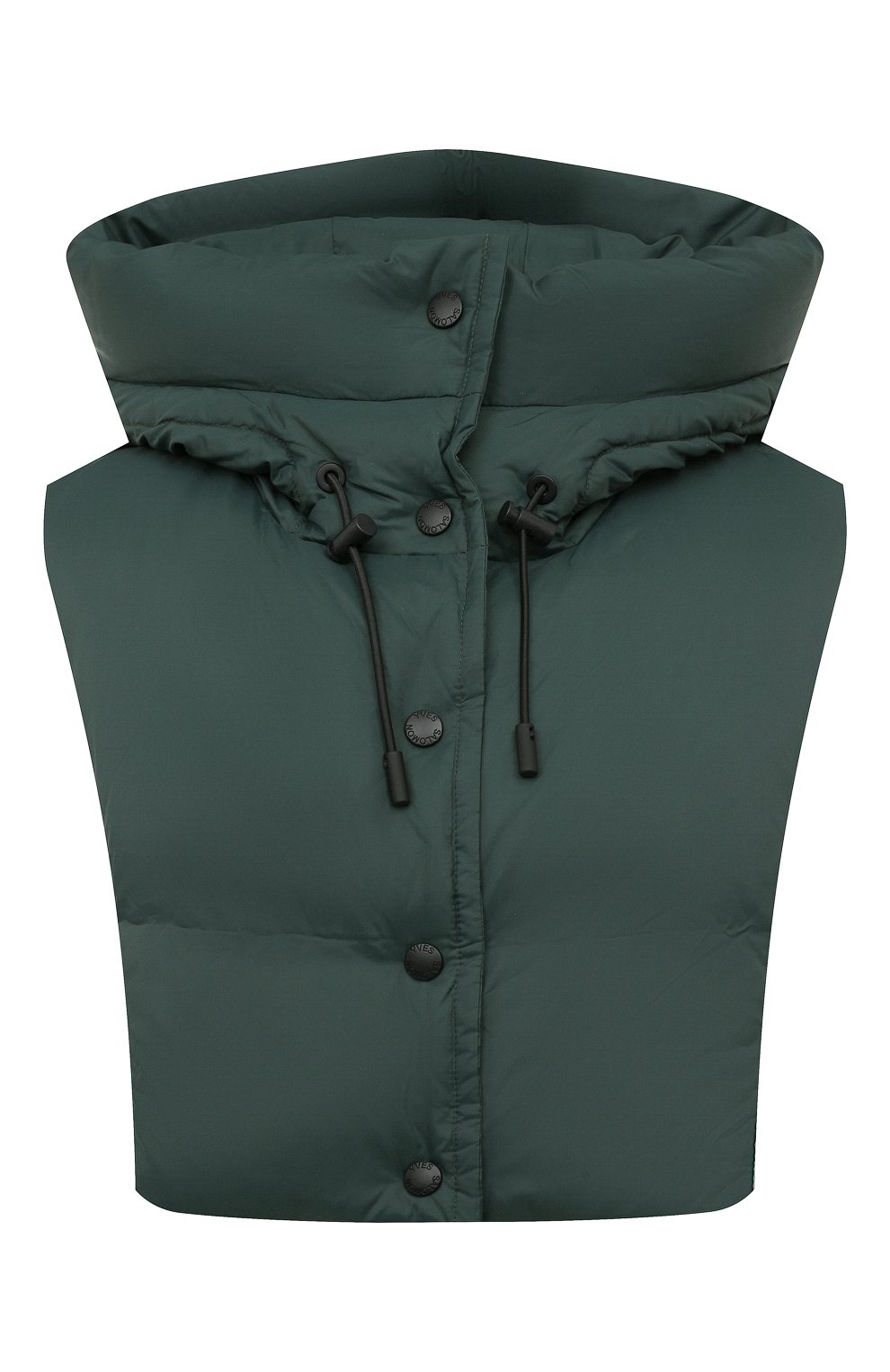 Пуховый капюшон YS ARMY PARIS изумрудного цвета по цене 25200 руб., арт. 22WFA067XXF64W, фото 1 Пуховый капюшон YS ARMY PARIS, арт. 22WFA067XXF64W, фото 1