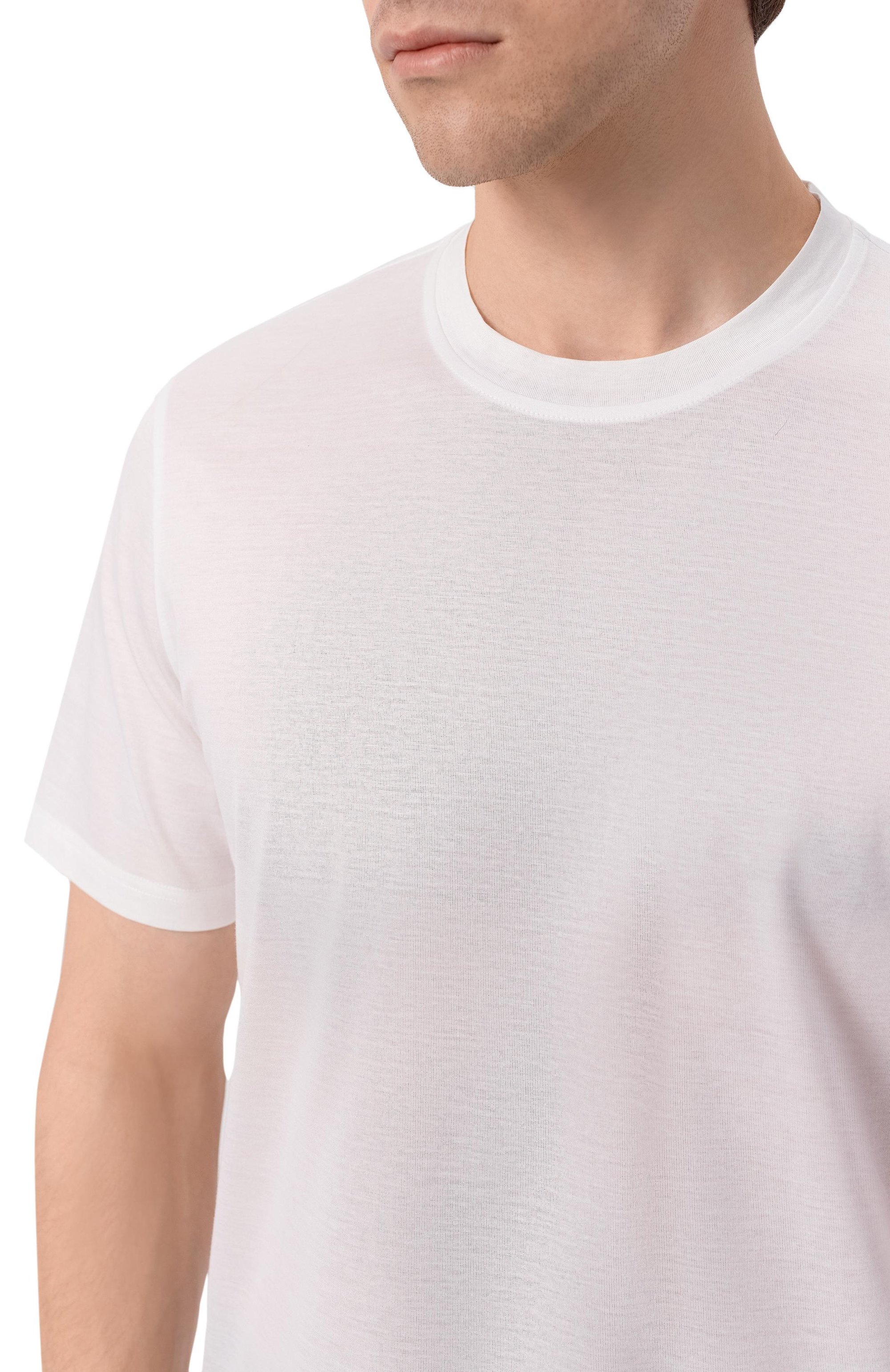 Хлопковая футболка CAPOBIANCO, арт. 20M660.MK00._001, фото 5