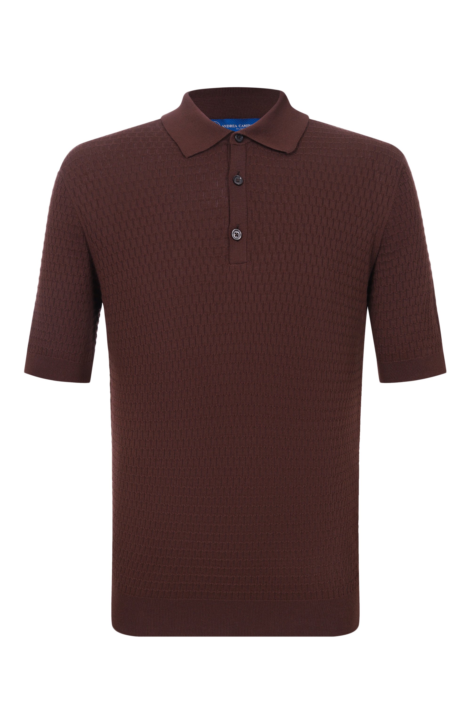 Хлопковое поло ANDREA CAMPAGNA, арт. M5426-8001, фото 1