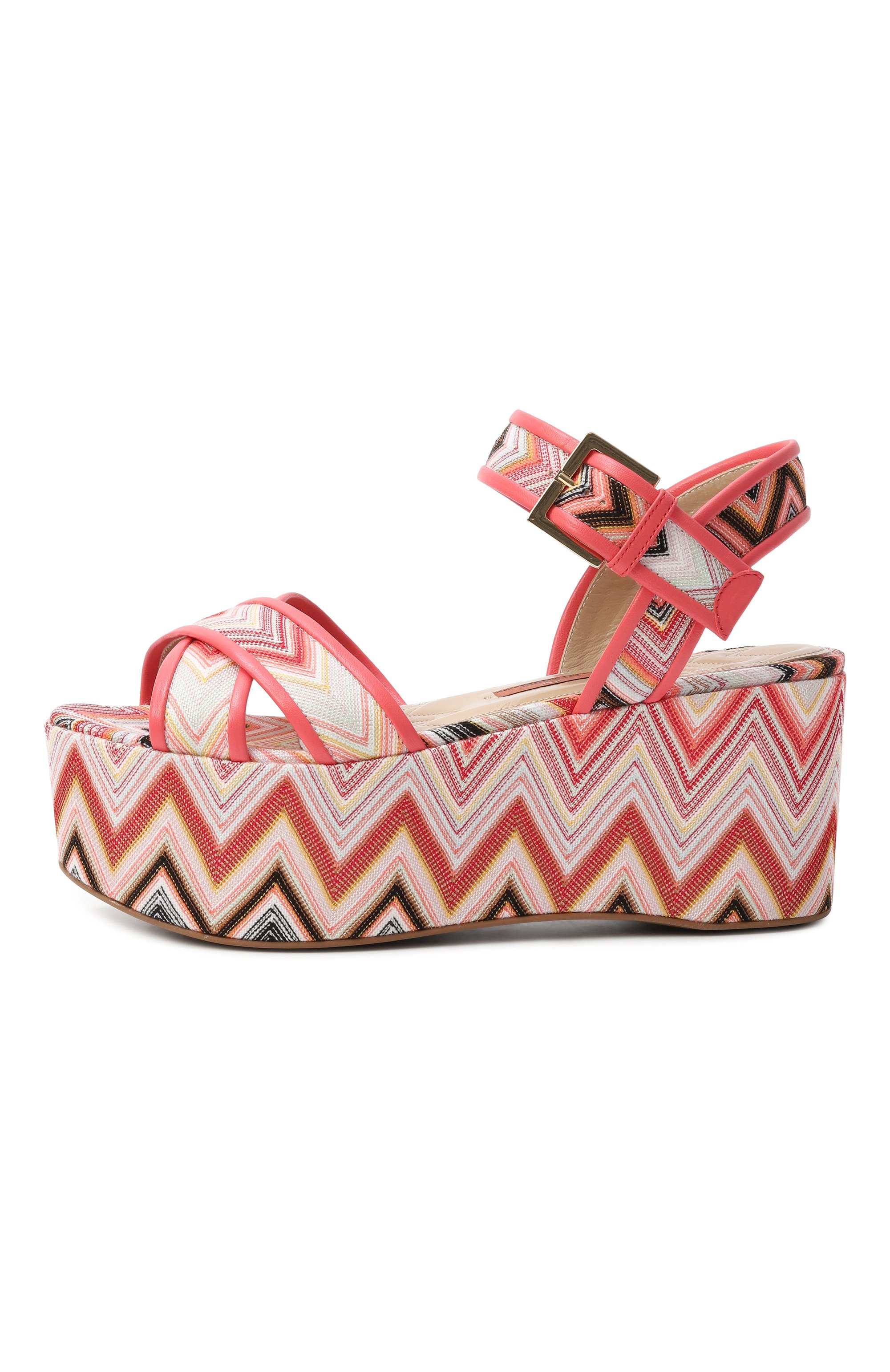 Текстильные босоножки MISSONI, арт. MWF038, фото 4