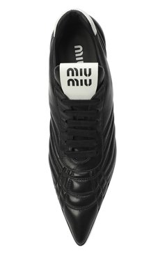 Кожаные туфли MIU MIU, арт. 5E521D-3F1F-F0002, фото 4