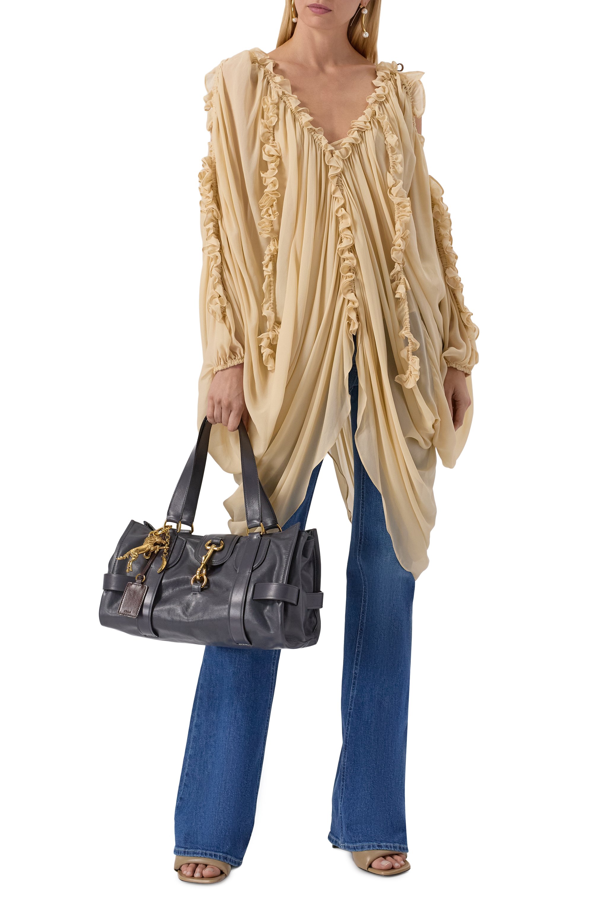 Сумка kerala 25 CHLOÉ, арт. CHC25SS741049, фото 7