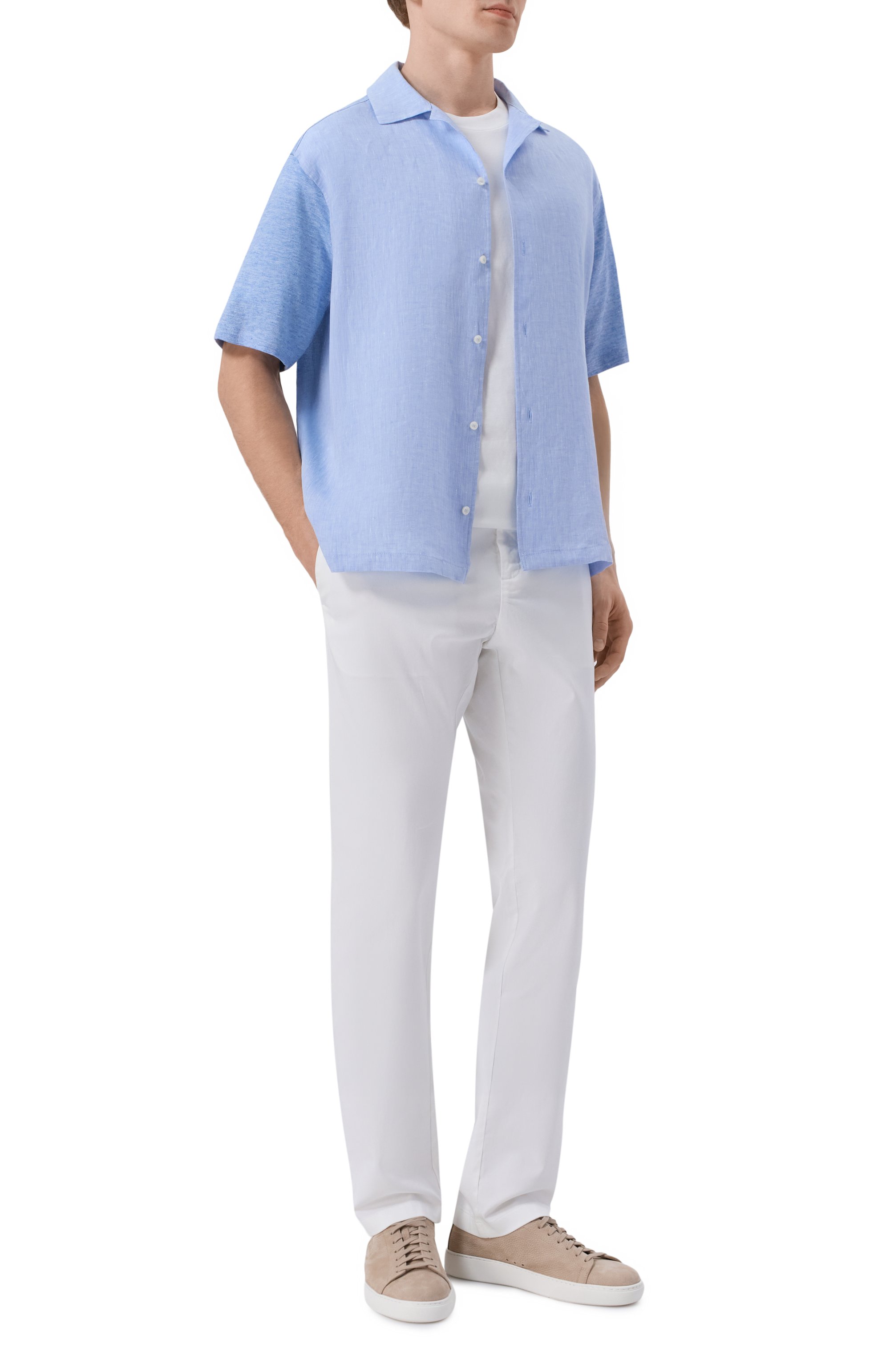 Льняная рубашка PAUL&SHARK, арт. 26413201, фото 2