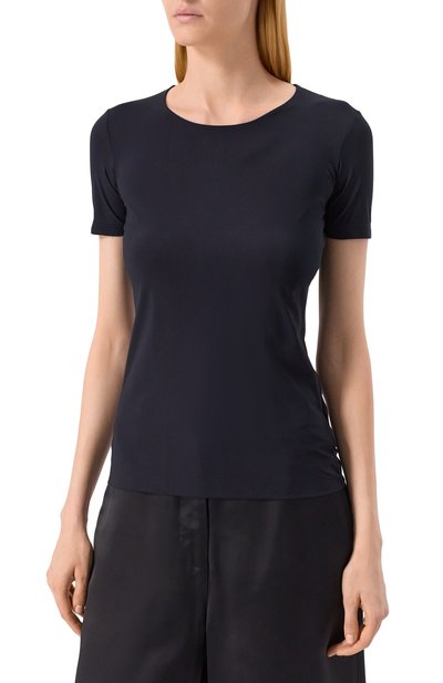 Футболка JIL SANDER черного цвета по цене 25500 руб., арт. J01GC0003/J70026, фото 3 Футболка JIL SANDER, арт. J01GC0003/J70026, фото 3