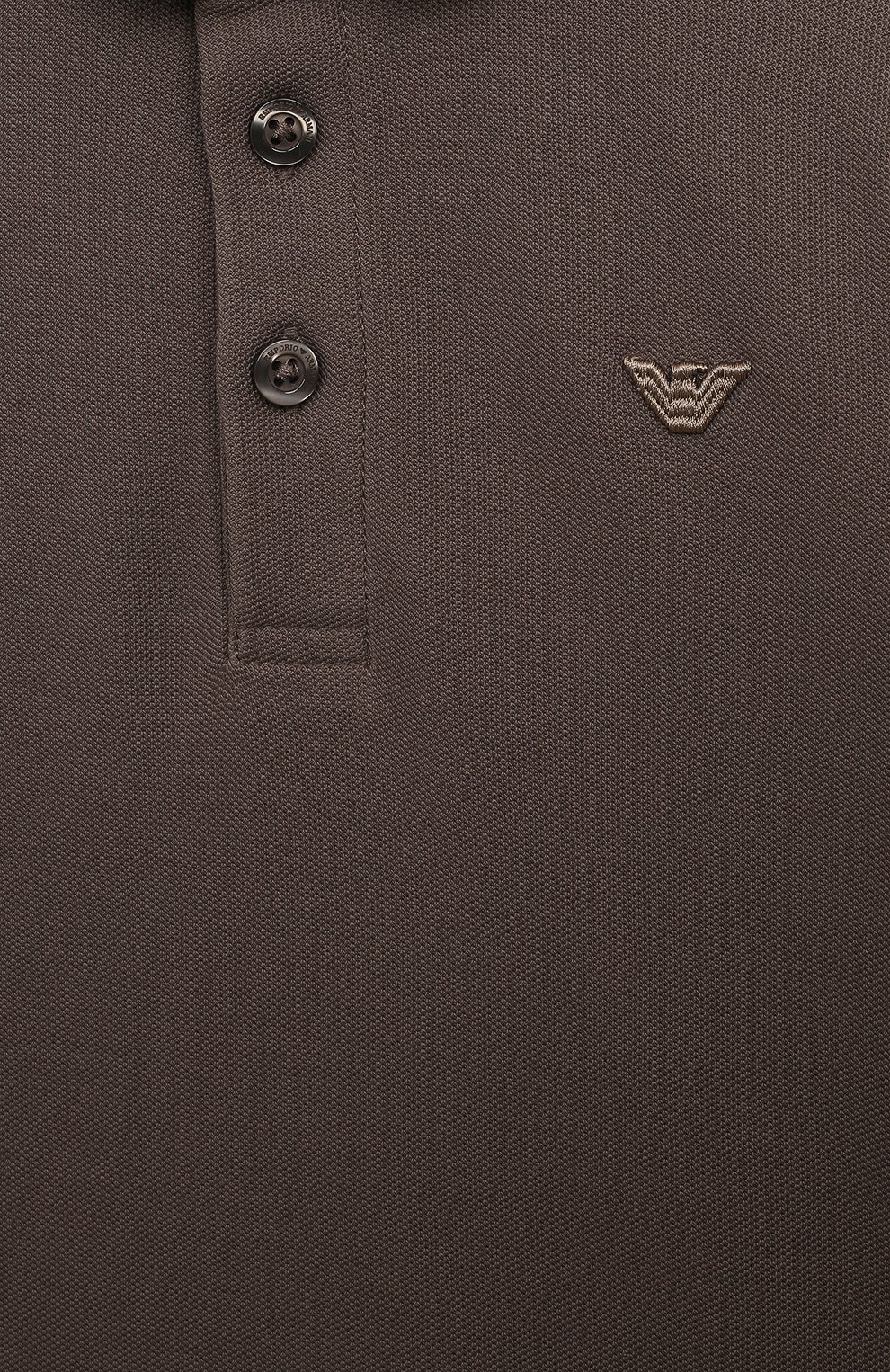 Хлопковое поло EMPORIO ARMANI, арт. 6R4FC2/1JCYZ, фото 3