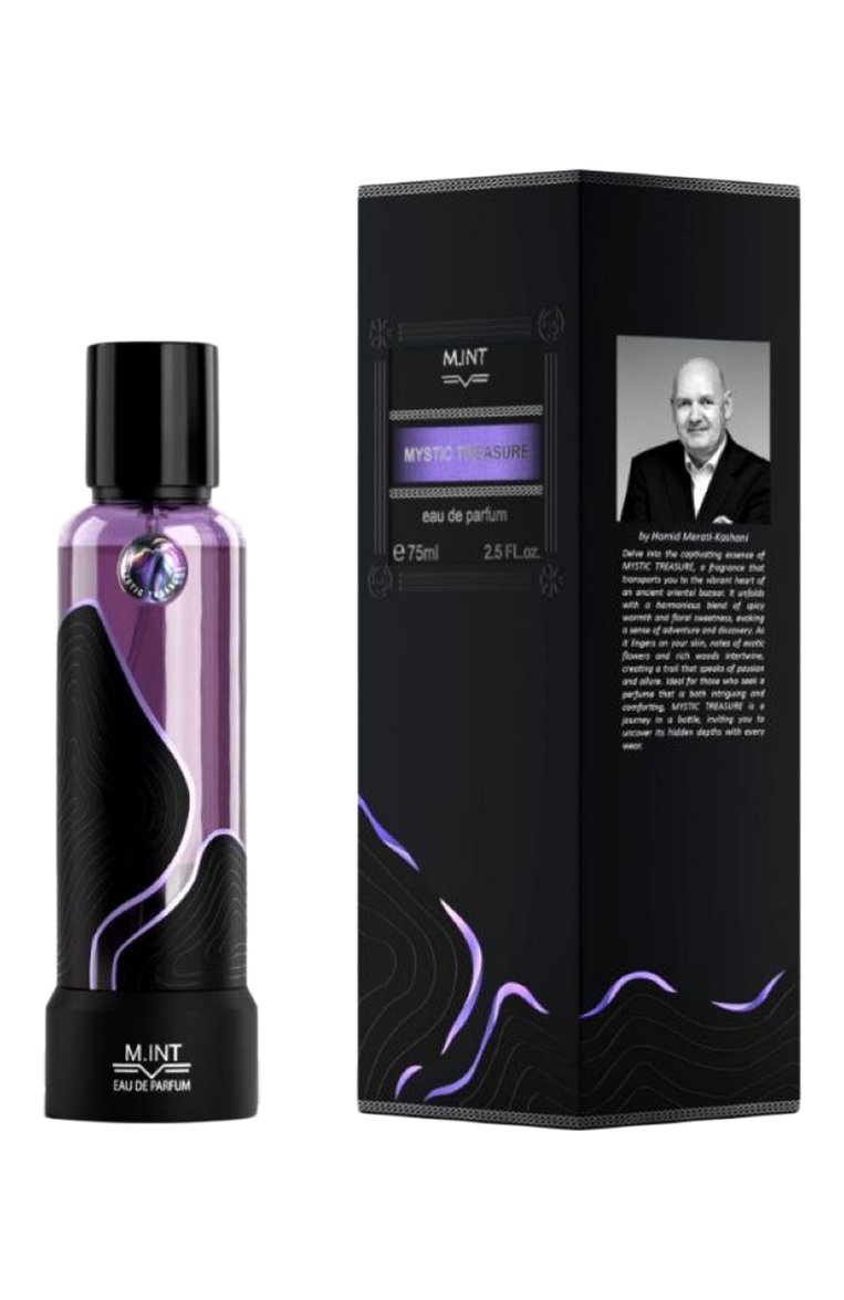 Парфюмерная вода mystic treasure (75ml) M.INT бесцветного цвета, арт. 3760344210769 | Фото 4 (Региональные ограничения белый список (Axapta Mercury): Не проставлено; Нос: Не проставлено; Тип продукта - парфюмерия: Парфюмерная вода; Ограничения доставки: flammable)