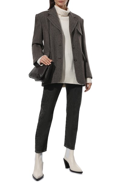 Свитер из шерсти и кашемира MANZONI24, арт. 21M563-X/48-52, фото 2