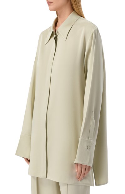 Атласная рубашка JIL SANDER, арт. J02DL0284/J76018, фото 3