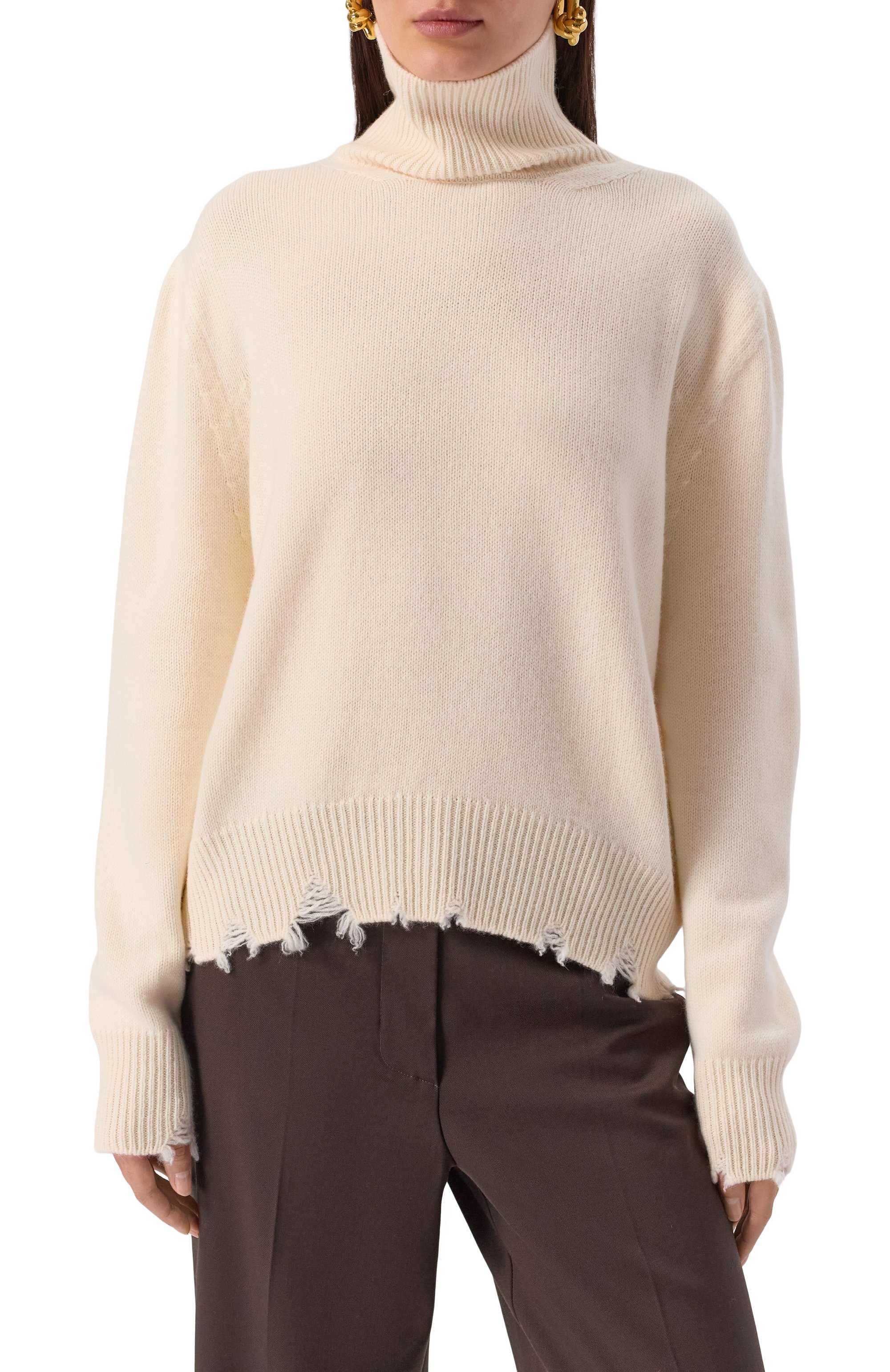 Кашемировый свитер AND THE BRAND, арт. W24-SW006-0701-101, фото 3