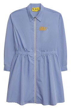 Хлопковое платье OFF-WHITE, арт. 0GDB047F23FAB001, фото 1