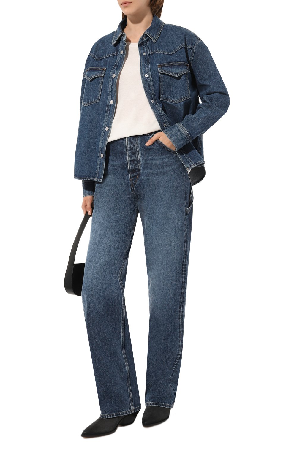 Хлопковая футболка SLVRLAKE, арт. T0VT100PNATW/0VERSIZE TEE, фото 2