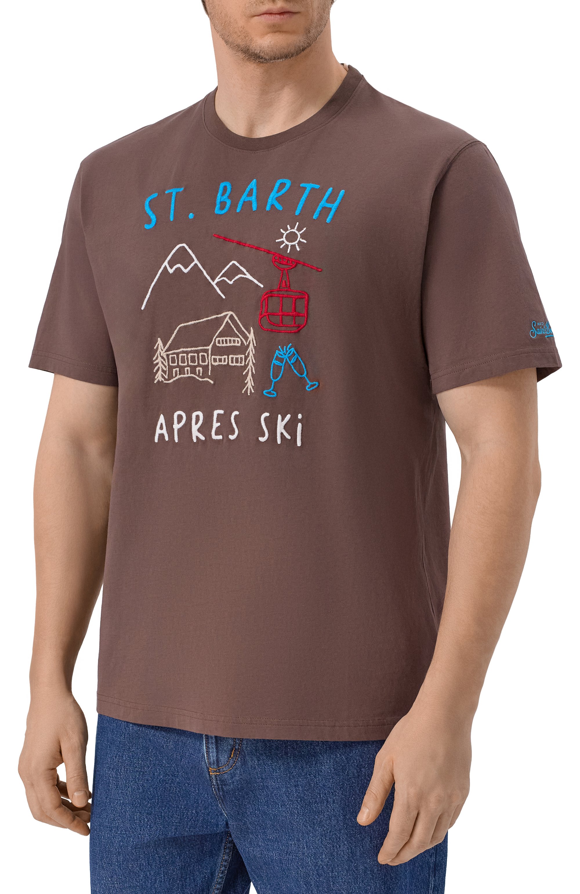 Хлопковая футболка MC2 SAINT BARTH, арт. ARN0004-00881I/ARN0TT WARM, фото 3
