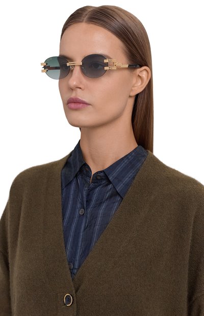 Солнцезащитные очки 9FIVE, арт. ST JAMES B0LT LITE-BLACK & G0LD / GREEN BLUE, фото 3