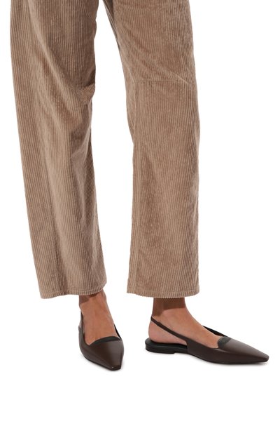 Кожаные балетки BRUNELLO CUCINELLI, арт. MZSKC2763P, фото 3