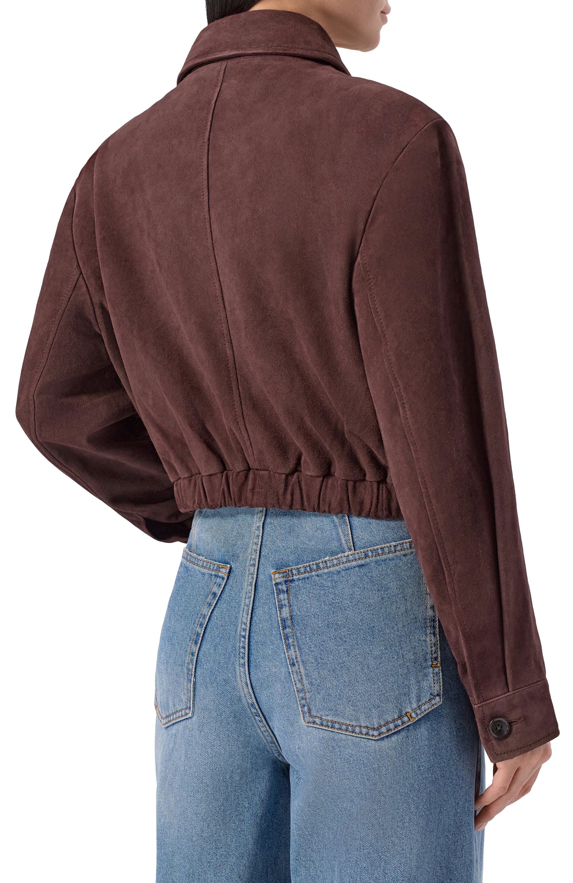 Замшевая куртка AGOLDE, арт. A5103, фото 4