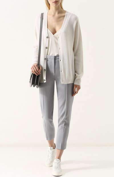 Однотонный кашемировый кардиган на пуговицах FTC, арт. 707-1120, фото 2