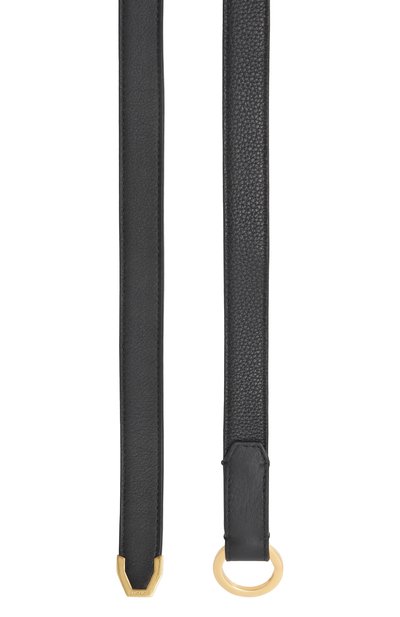 Кожаный ремень AGNONA черного цвета по цене 66950 руб., арт. L60702/L8157, фото 3 Кожаный ремень AGNONA, арт. L60702/L8157, фото 3