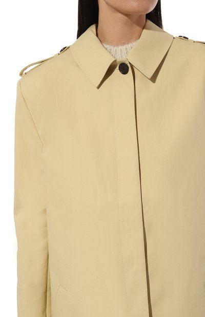 Хлопковый тренч LESYANEBO, арт. FW23/H-852/AMT, фото 5